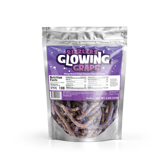 Rizzlers – Glowing Grape Gummies 